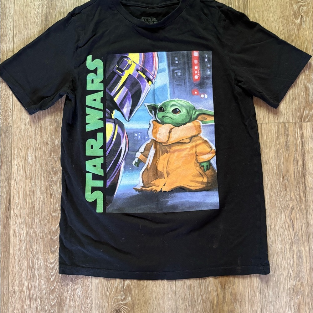MAD Engine Black Star Wars Short Sleeve Tee